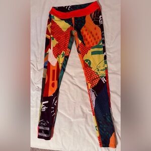 Reebok CrossFit Women’s Colorful Graphic Leggings